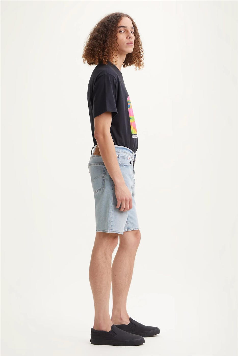 Levi's - Lichtblauwe 405 Standard jeansshort