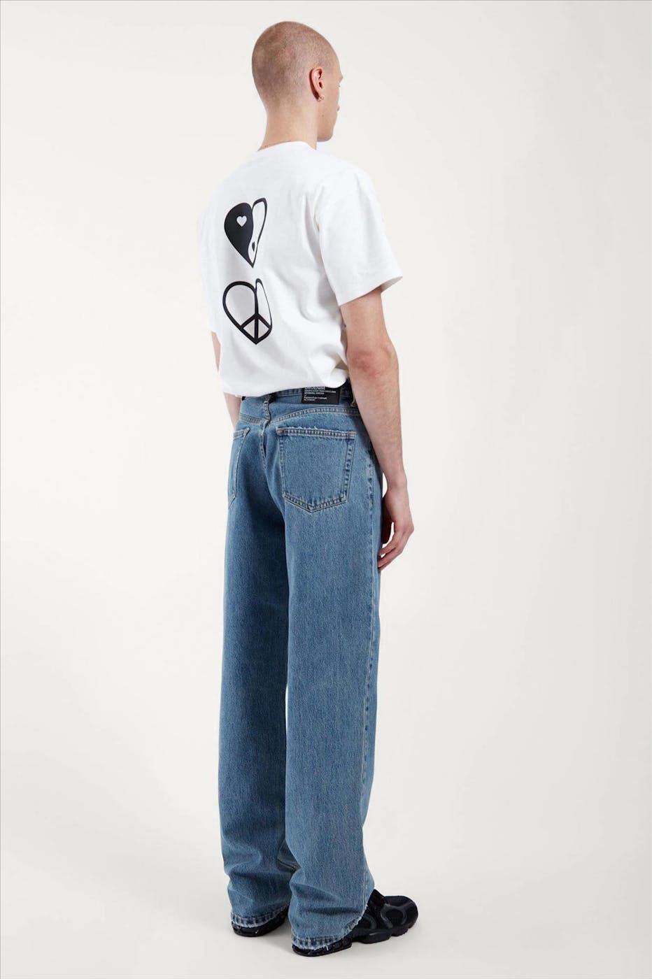 Dr. Denim - Blauwe Retro Omar wide jeans