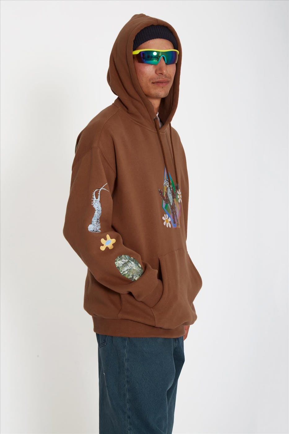 Volcom - Bruine Chrissieabbottxfrench hoodie