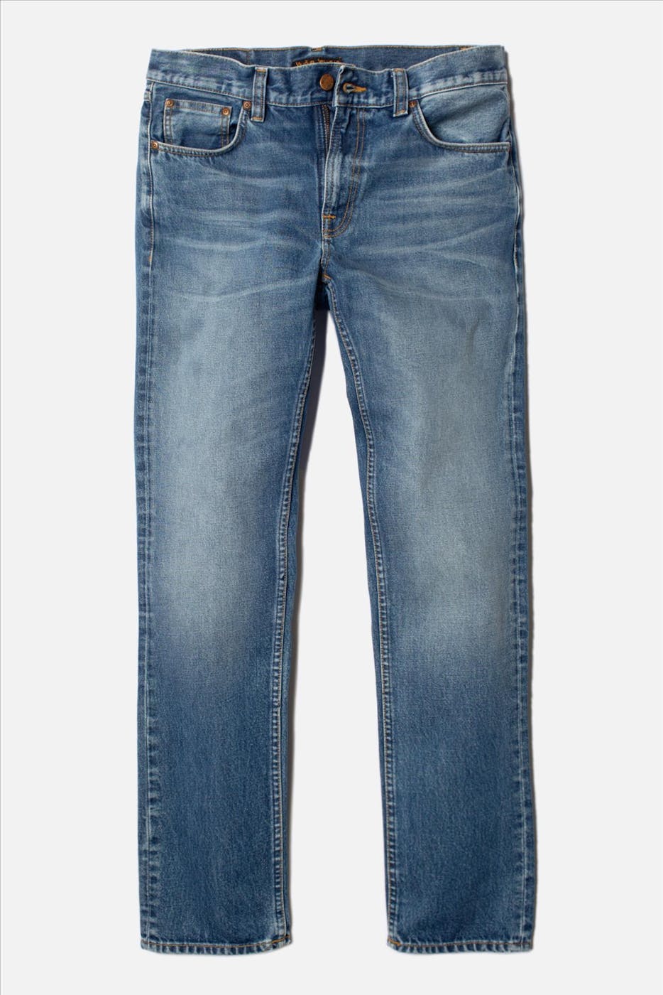 Nudie Jeans Co. - Blauwe Gritty Jackson jeans