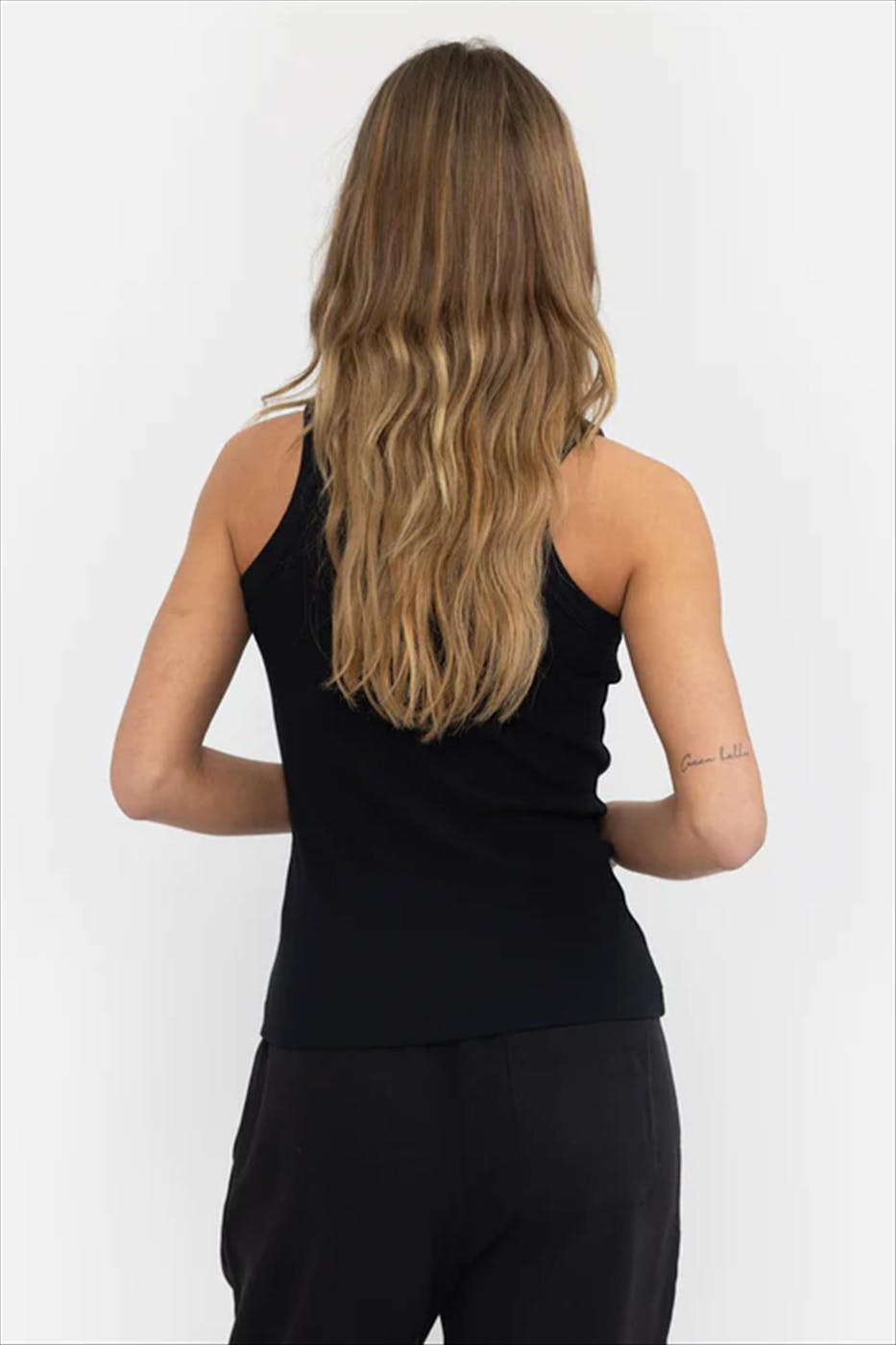 esmé studios - Zwarte Blossom Racerback top