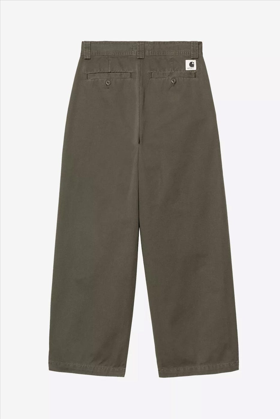 Carhartt WIP - Kaki Novi straight broek
