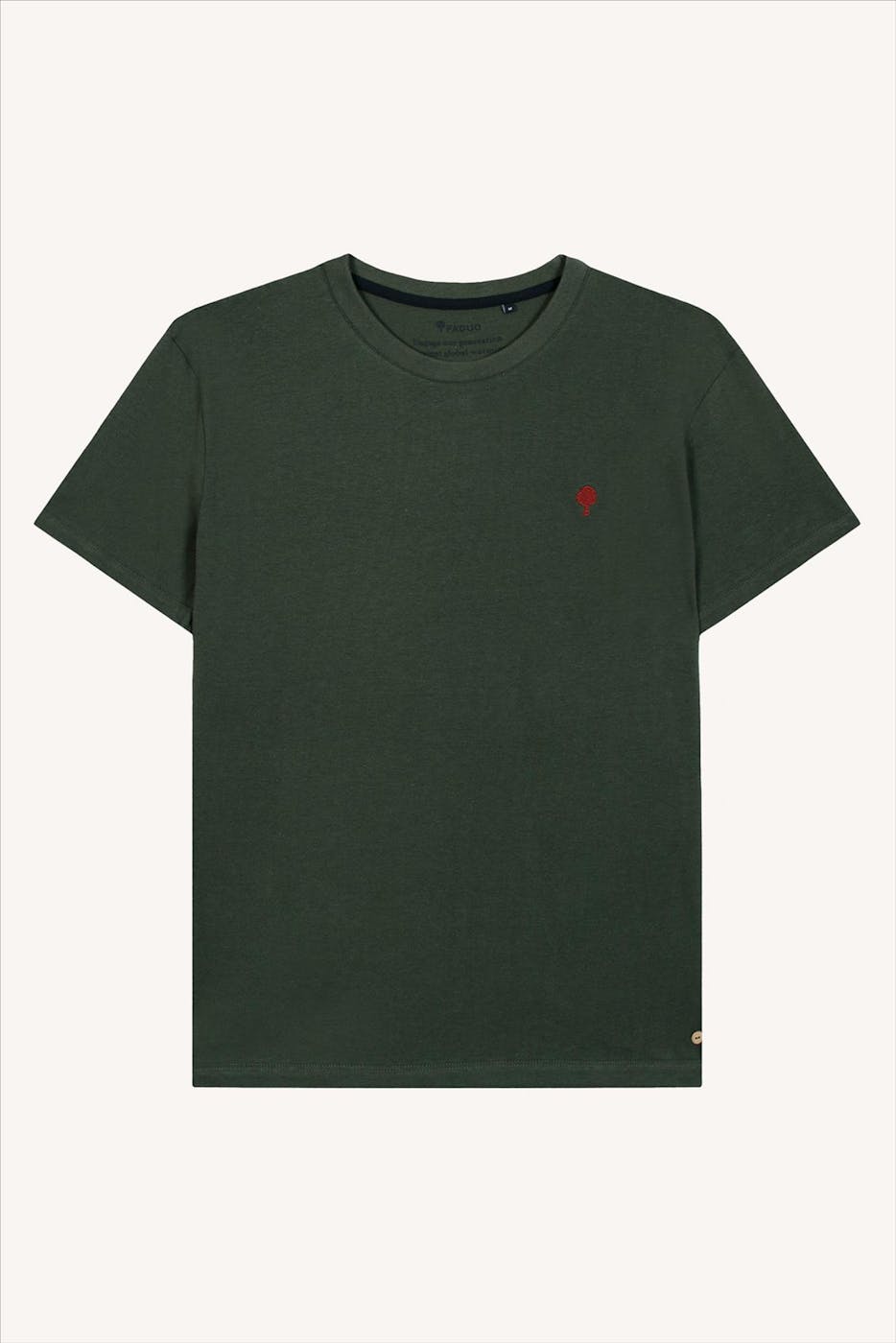 Faguo - Donkergroene Arcy T-shirt