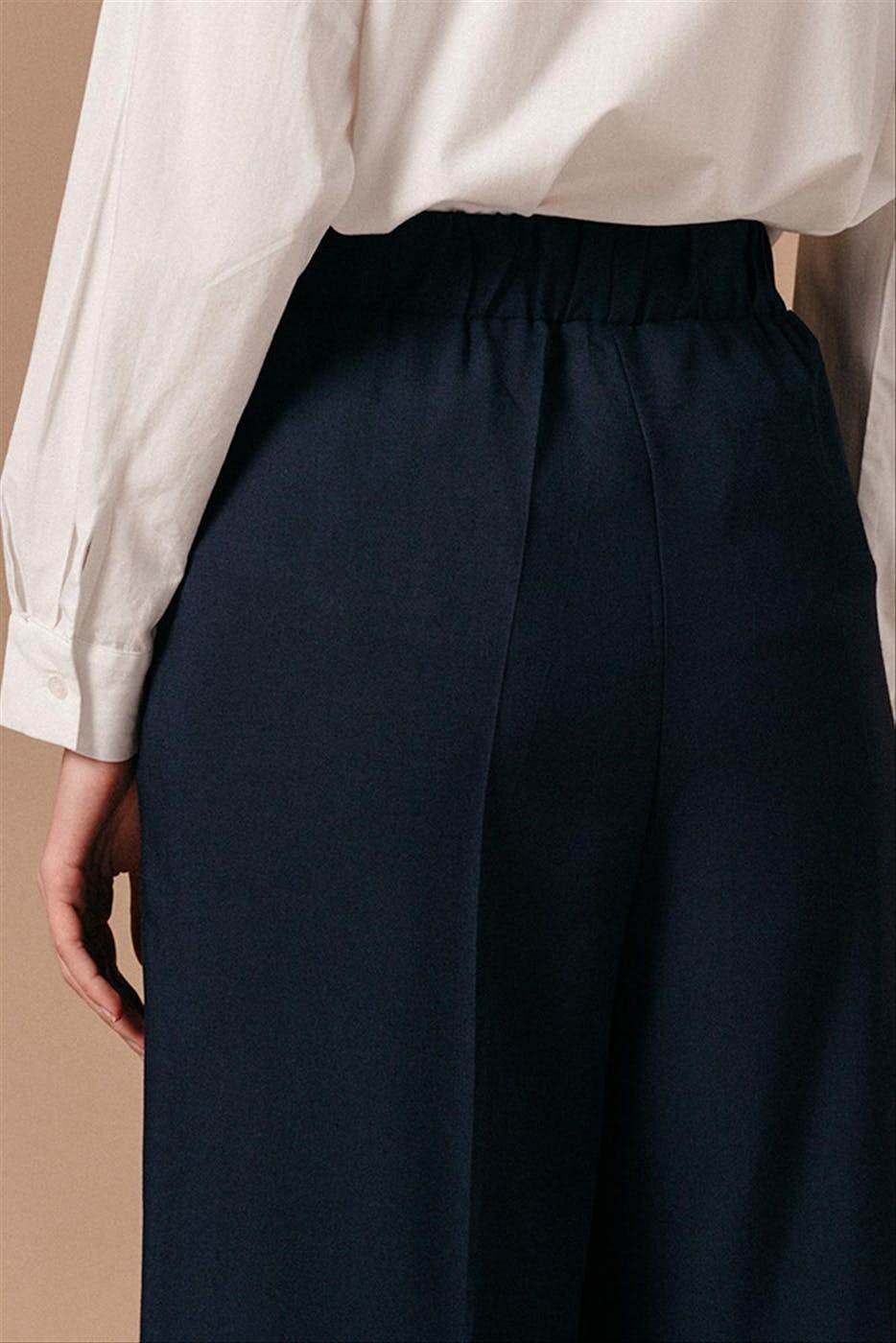 Grace & Mila - Donkerblauwe Lazare broek