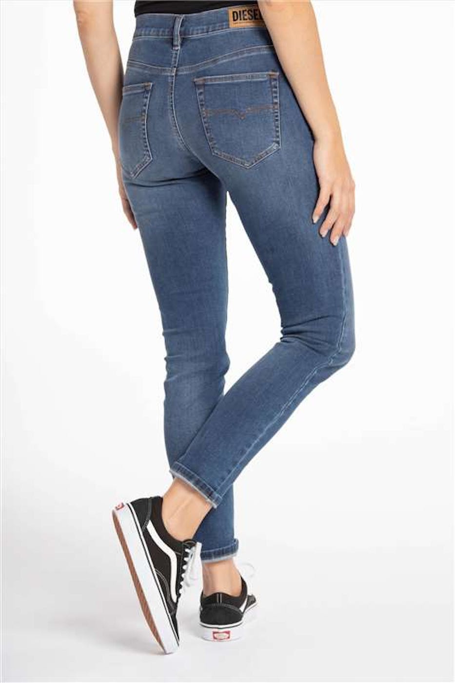 Diesel - Blauwe D-Roisin super skinny jeans