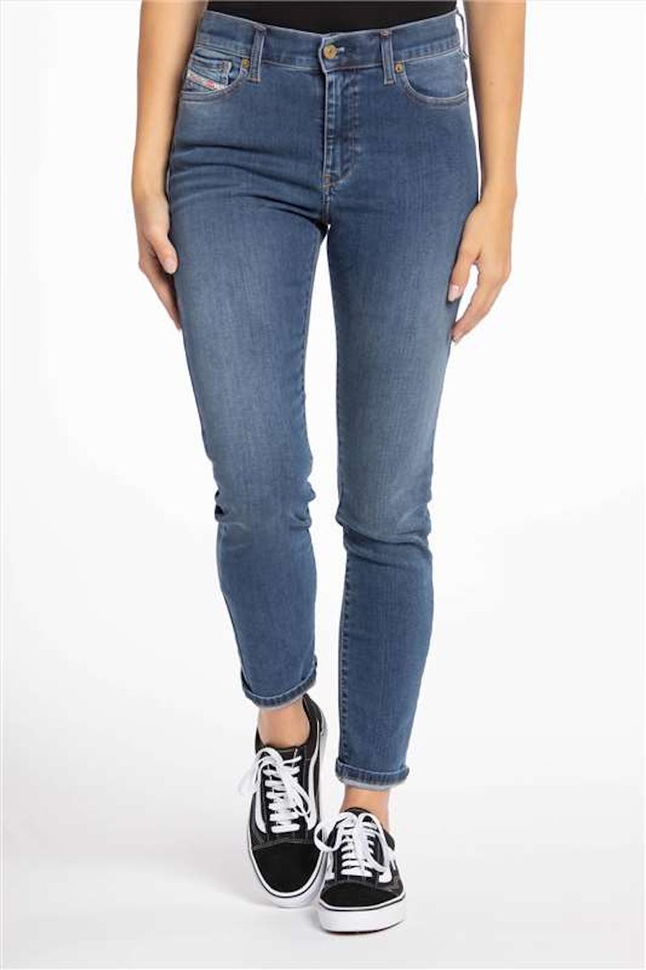 Diesel - Blauwe D-Roisin super skinny jeans