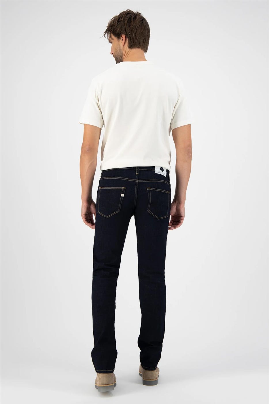 MUD jeans - Donkerblauwe Regular Bryce jeans