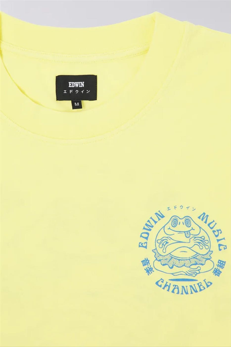 Edwin - Gele Music Channel T-shirt