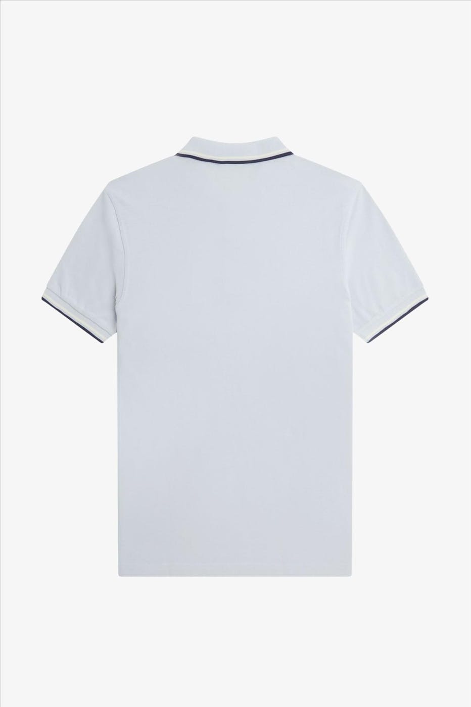 Fred Perry - Lichtblauwe Twin Tipped polo