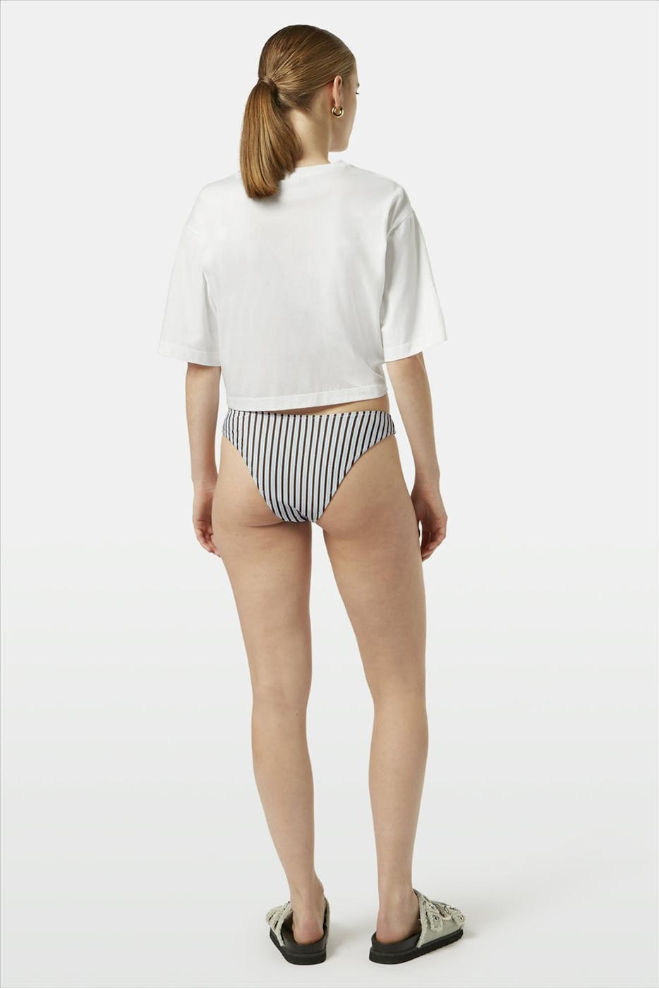 Scotch & Soda - Witte Knotted T-shirt