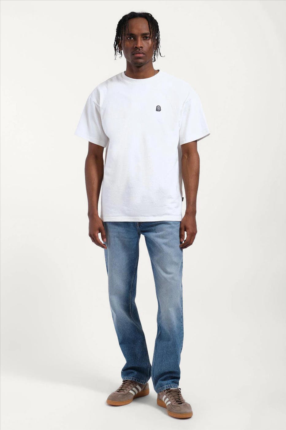 Dr. Denim - Blauwe Fade Dash straight jeans