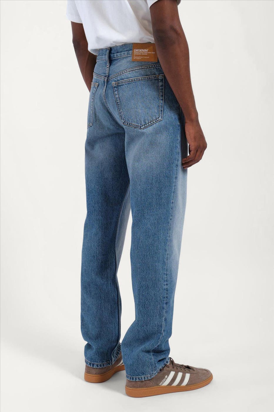 Dr. Denim - Blauwe Fade Dash straight jeans