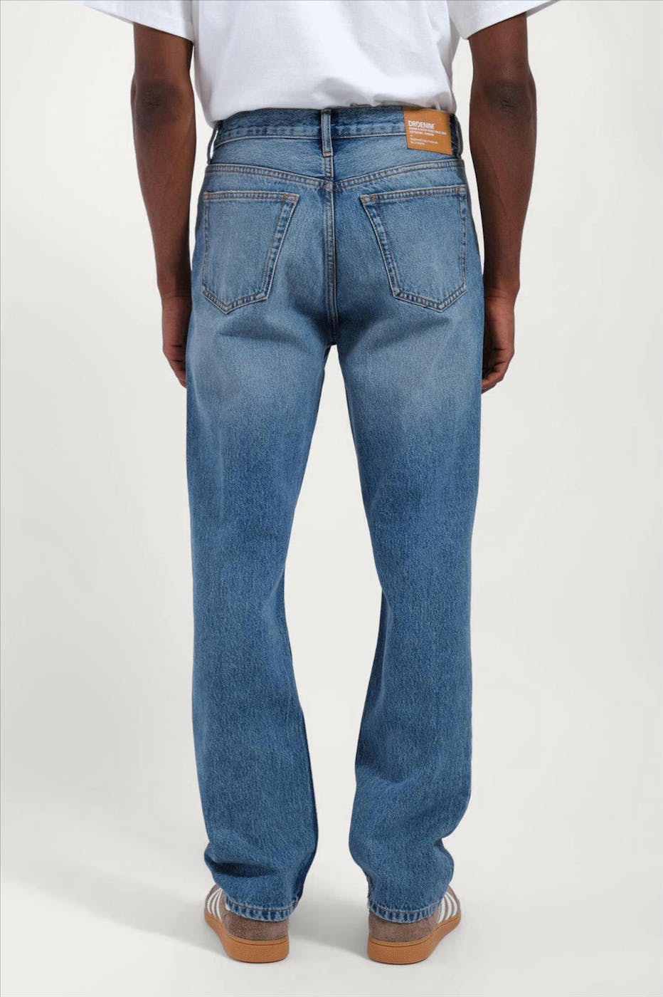 Dr. Denim - Blauwe Fade Dash straight jeans