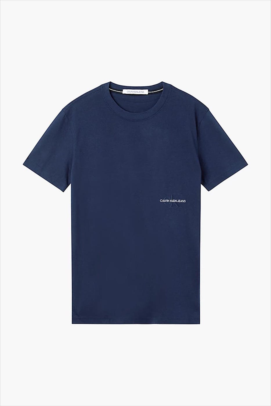 Calvin Klein Jeans - Donkerblauwe placed Iconic Logo T-shirt