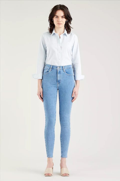 Levi's - Lichtblauwe Mile High skinny jeans