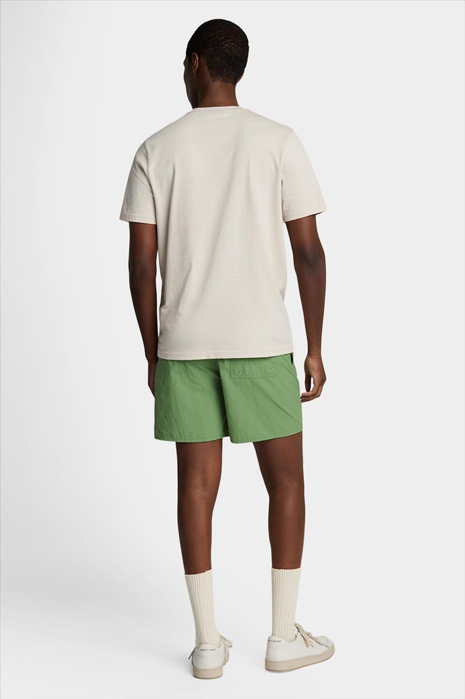 Lyle & Scott - Groene Plain zwemshort