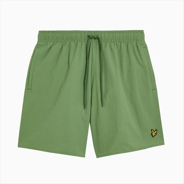 Lyle & Scott - Groene Plain zwemshort