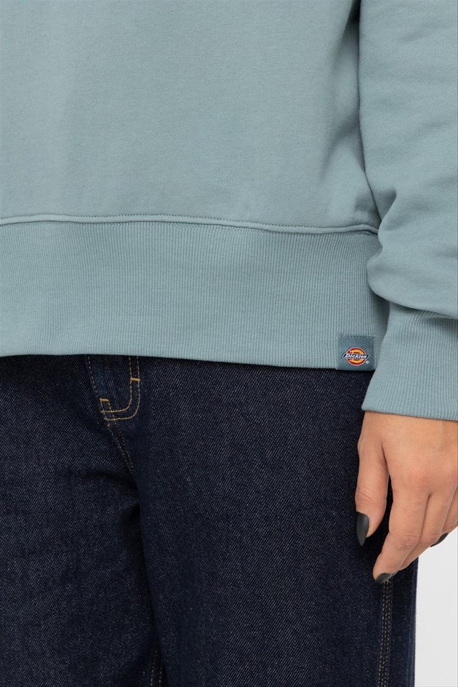 Dickies - Mintgroene Oxford sweater