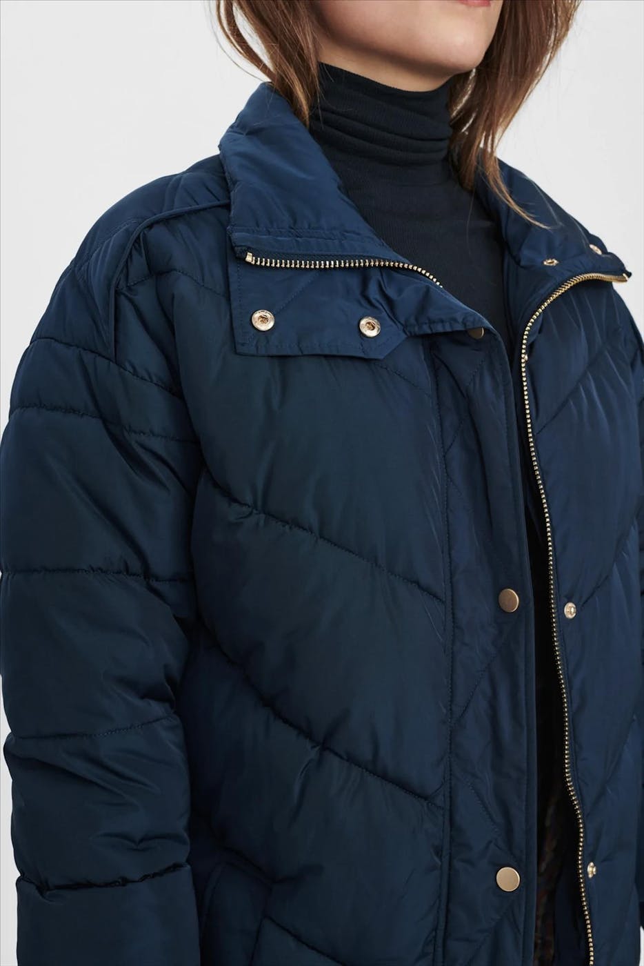 Nümph - Donkerblauwe Nuedona jas
