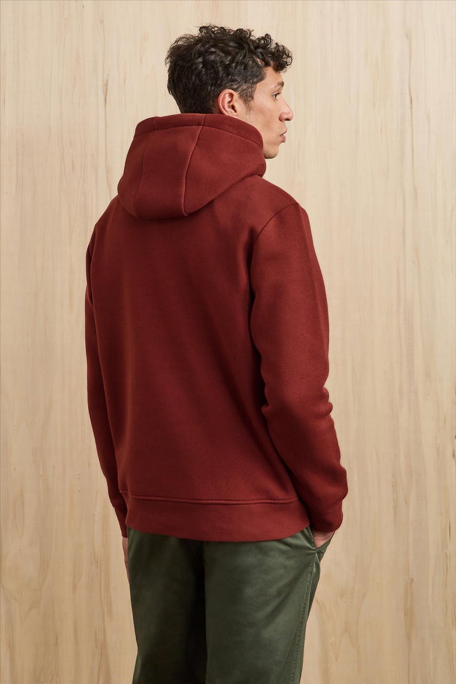 Faguo - Bordeaux Dirac hoodie