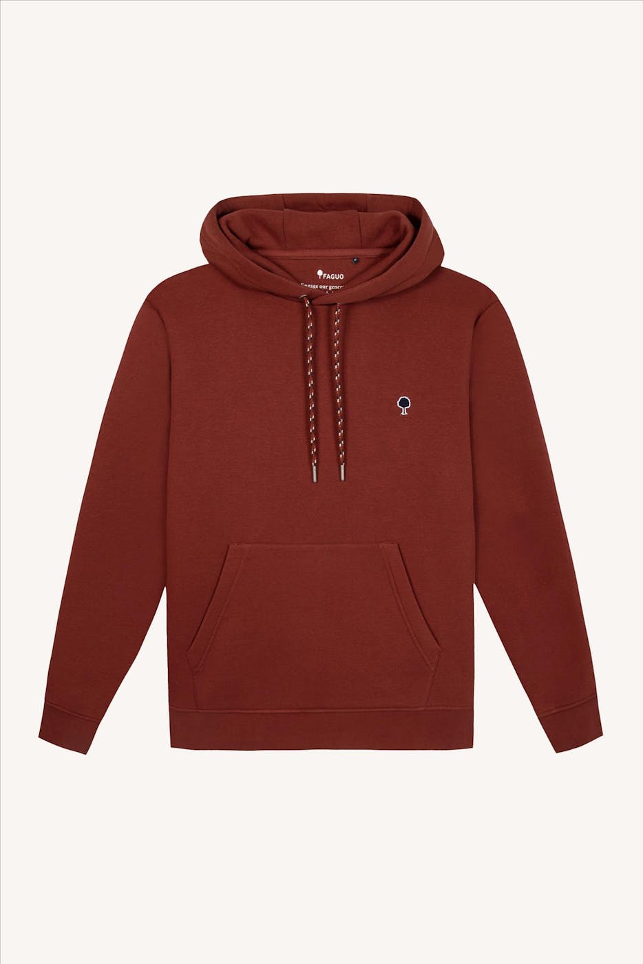 Faguo - Bordeaux Dirac hoodie