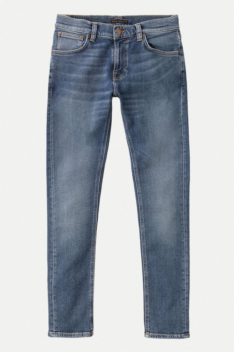 Nudie Jeans Co. - Tussenblauwe Tight Terry jeans