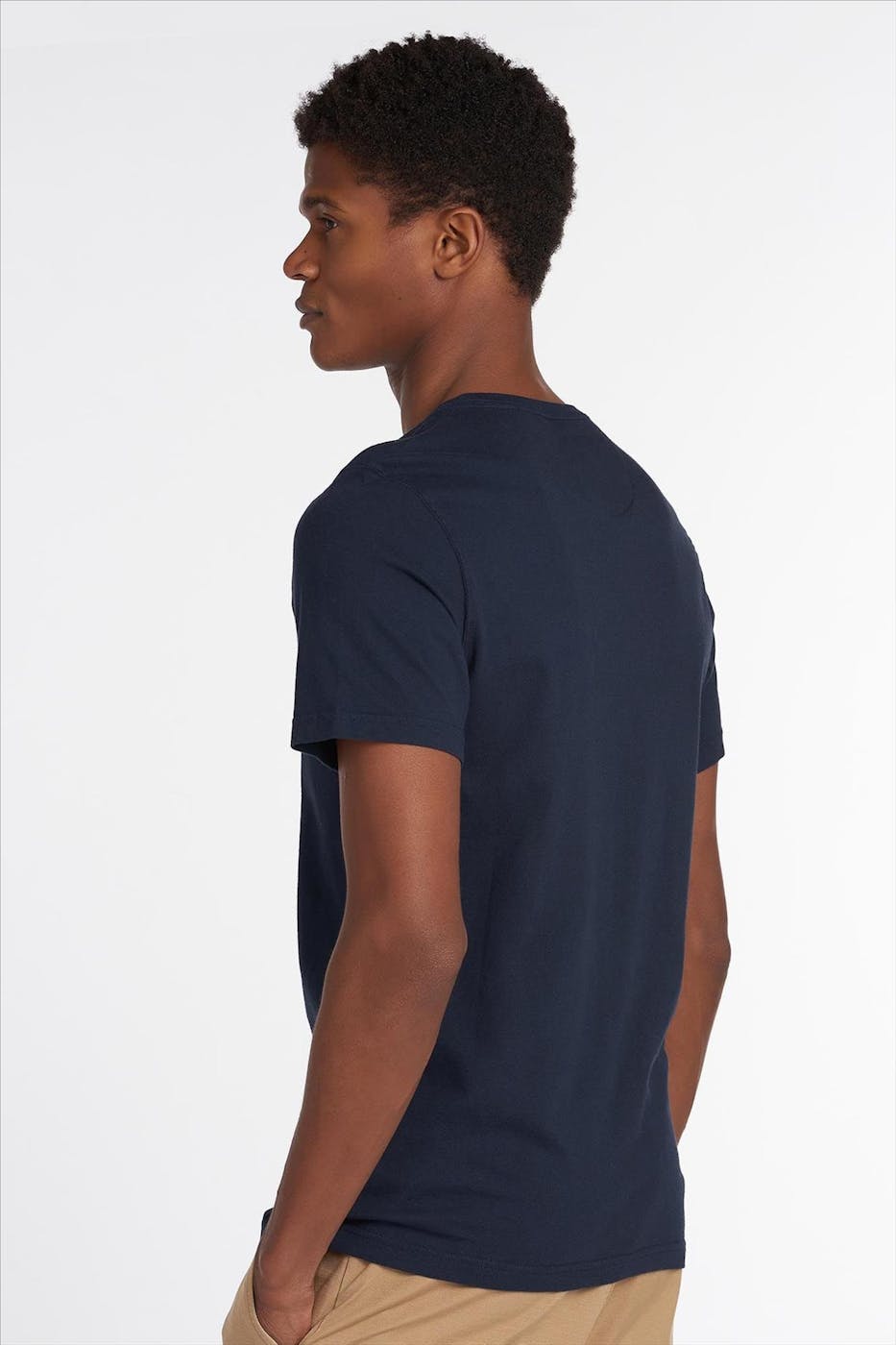 Barbour - Donkerblauwe Essential Sports T-shirt