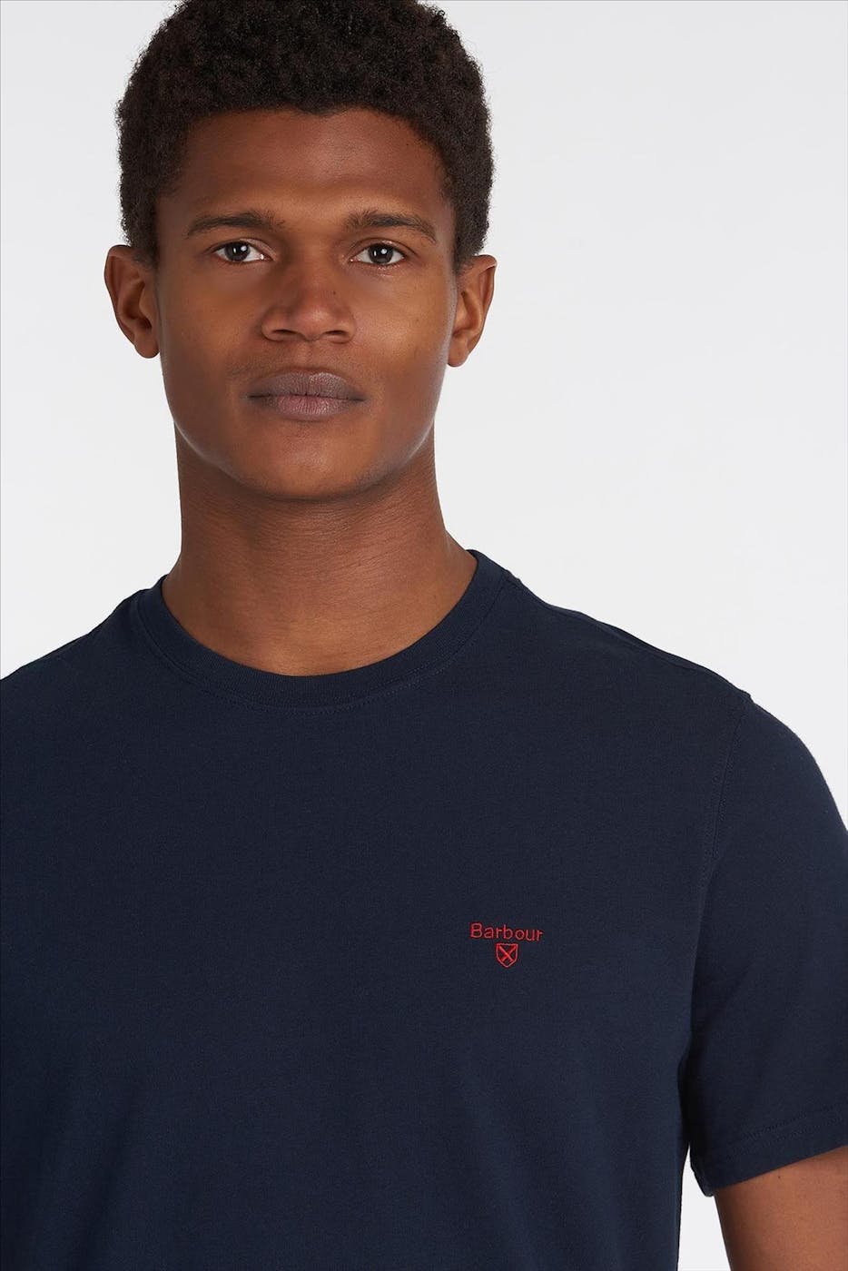 Barbour - Donkerblauwe Essential Sports T-shirt