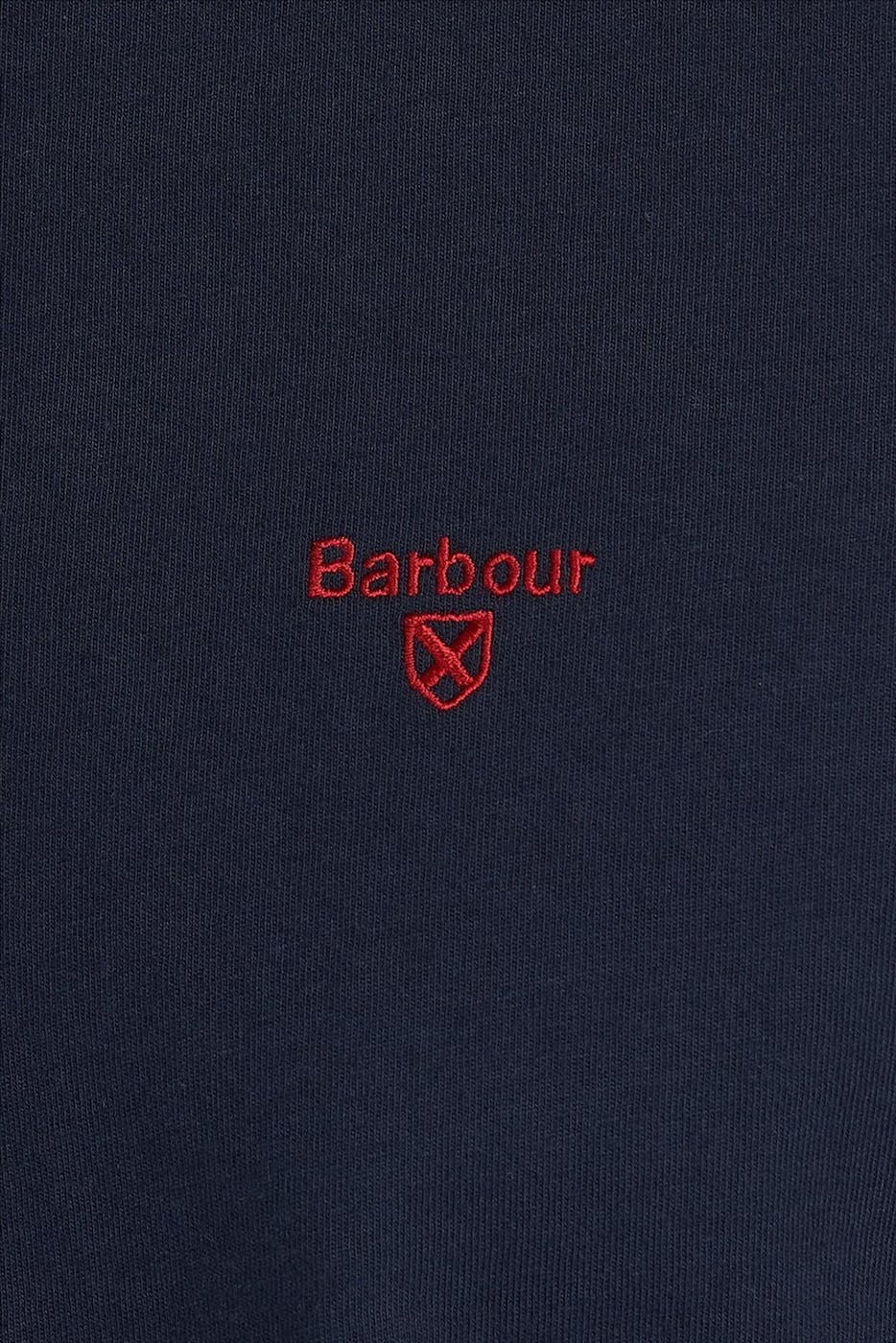 Barbour - Donkerblauwe Essential Sports T-shirt