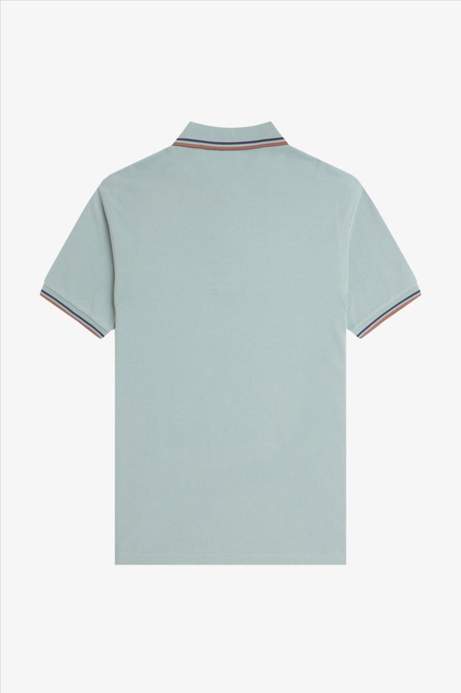 Fred Perry - Mintgroene Twin Tipped polo