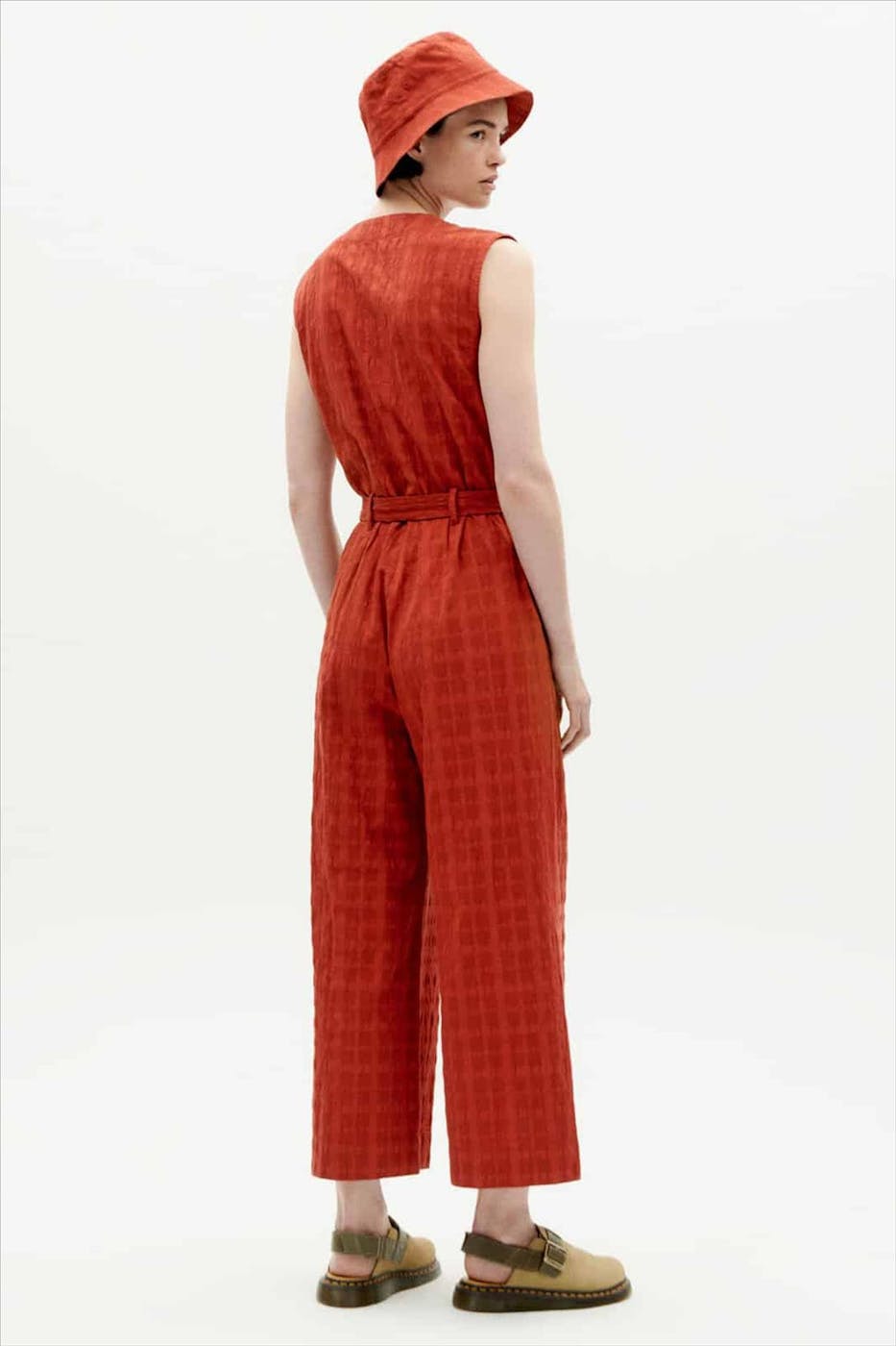Thinking Mu - Rode Winona jumpsuit