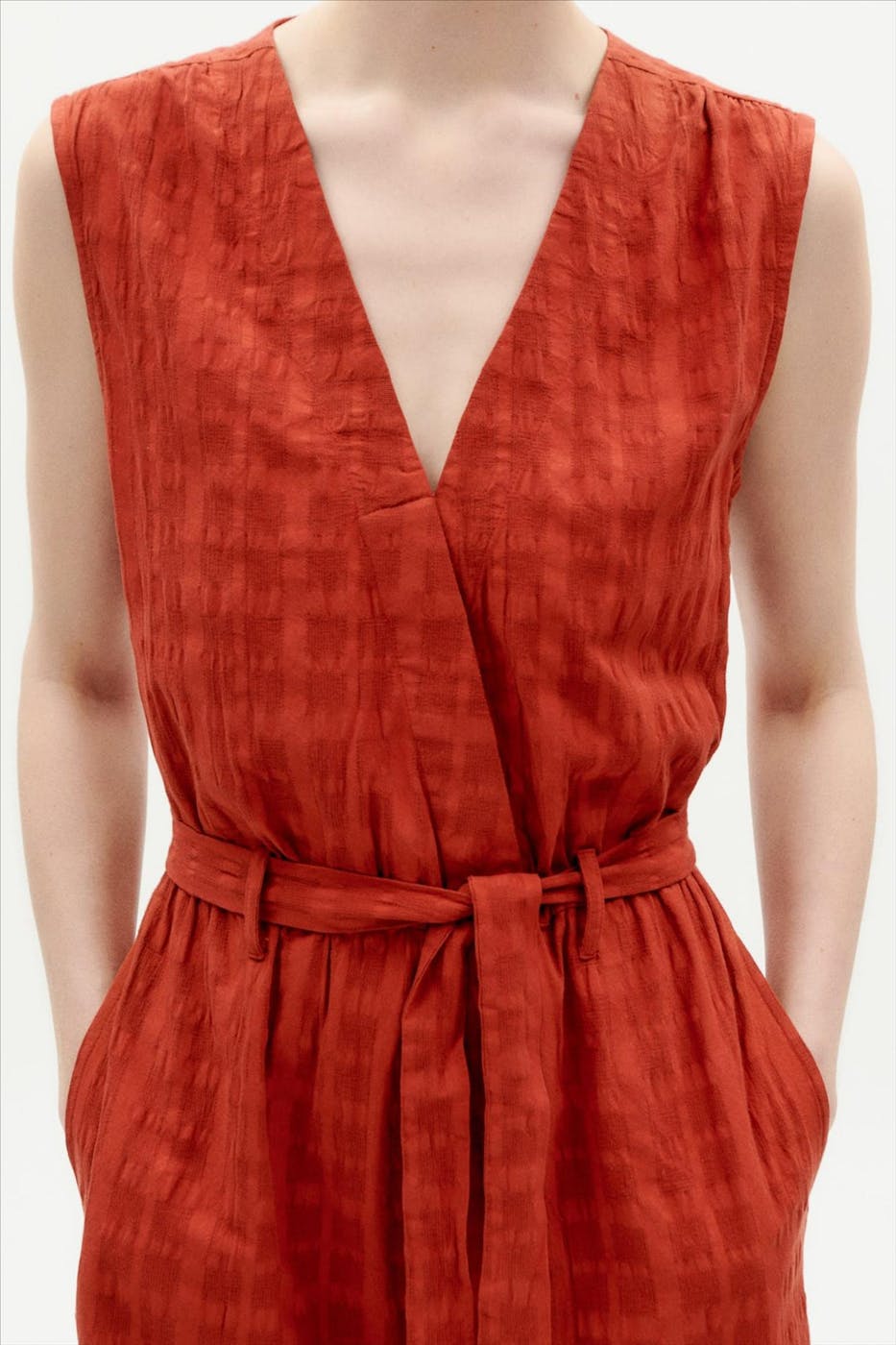 Thinking Mu - Rode Winona jumpsuit
