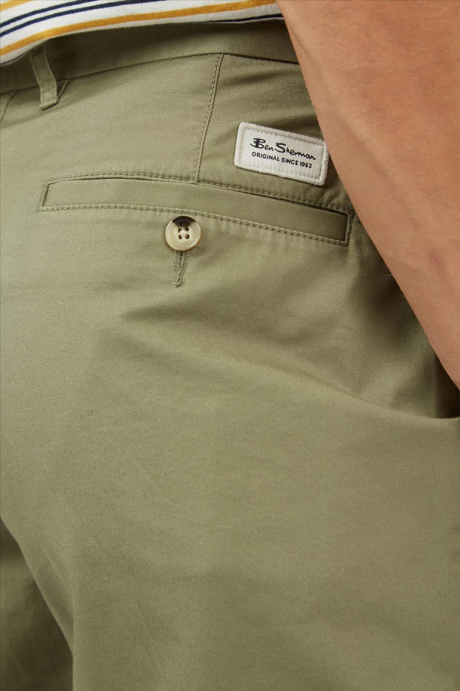 Ben Sherman - Kaki Original chino short