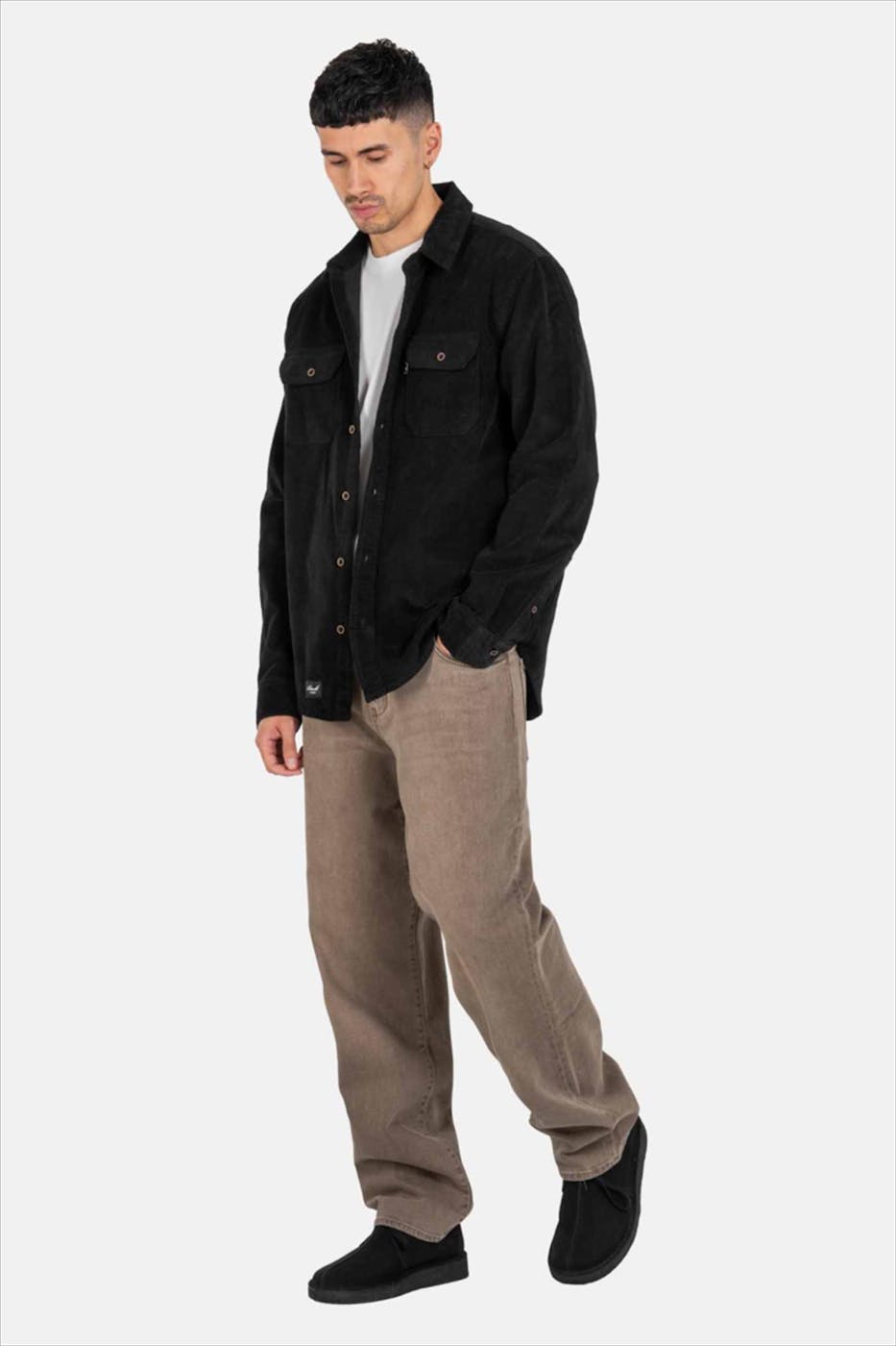 Reell - Lichtbruine Solid loose tapered jeans