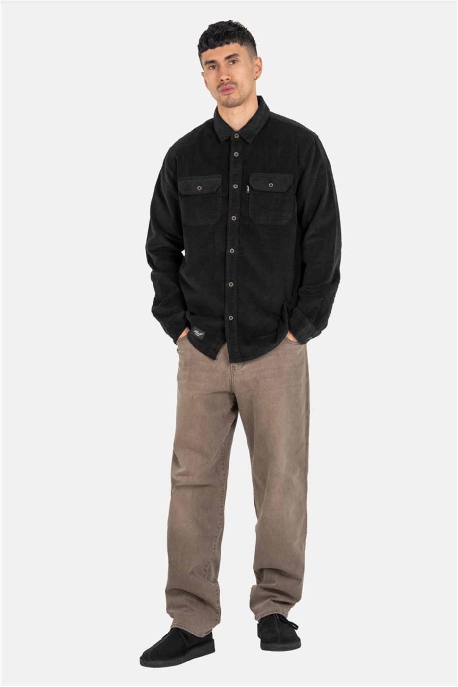 Reell - Lichtbruine Solid loose tapered jeans