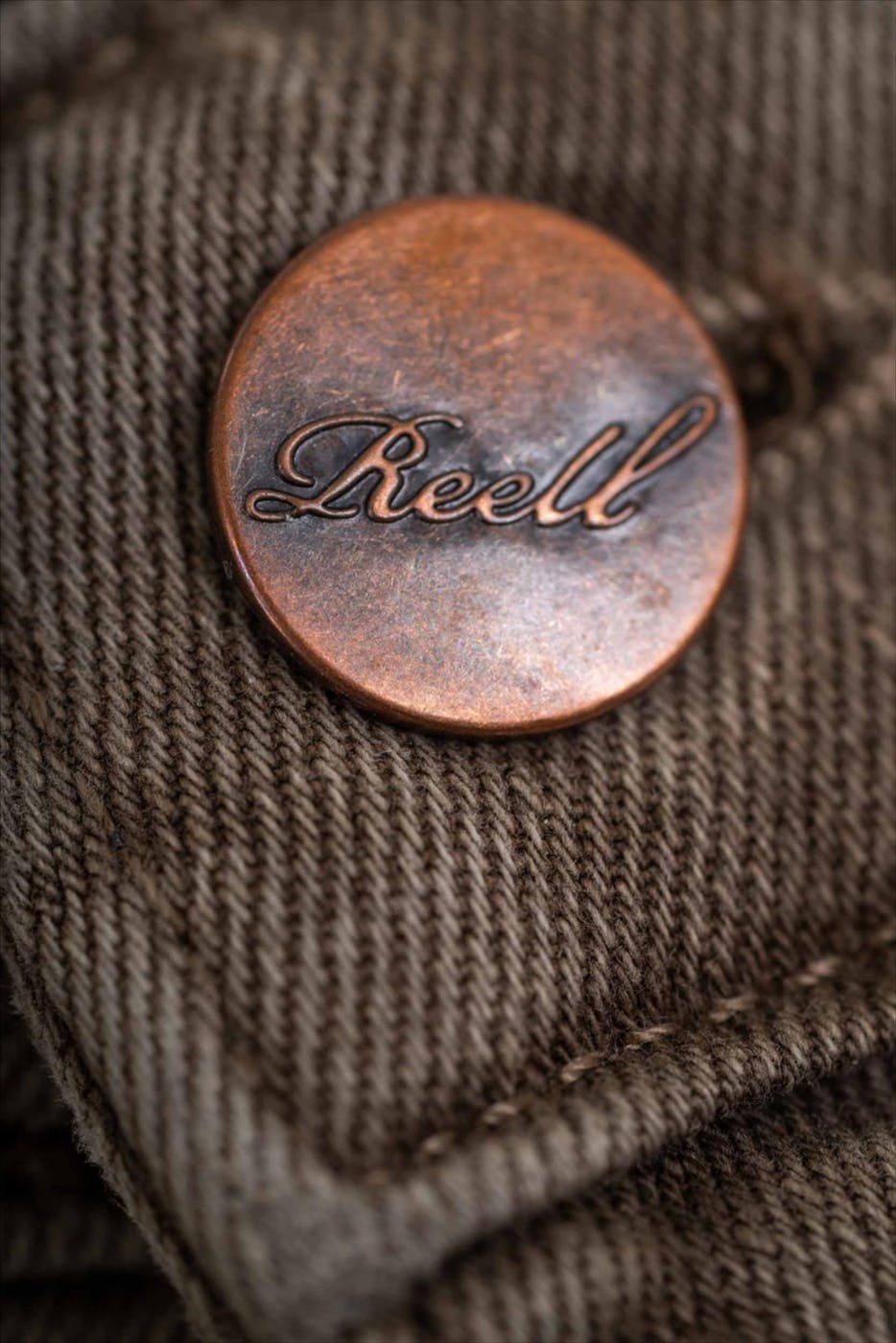 Reell - Lichtbruine Solid loose tapered jeans