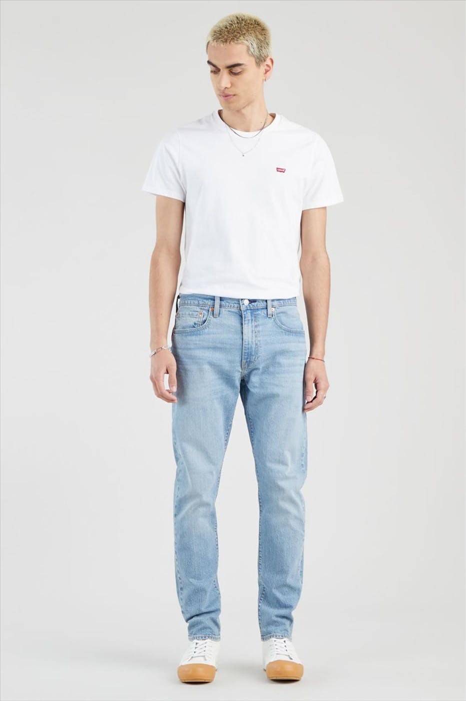 Levi's - Lichtblauwe 512 Straight Tapered jeans