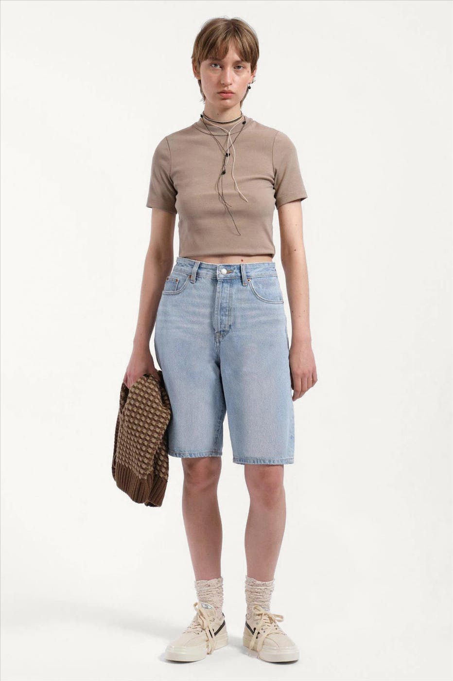 Dr. Denim - Lichtblauwe Vintage Bella jeansshort