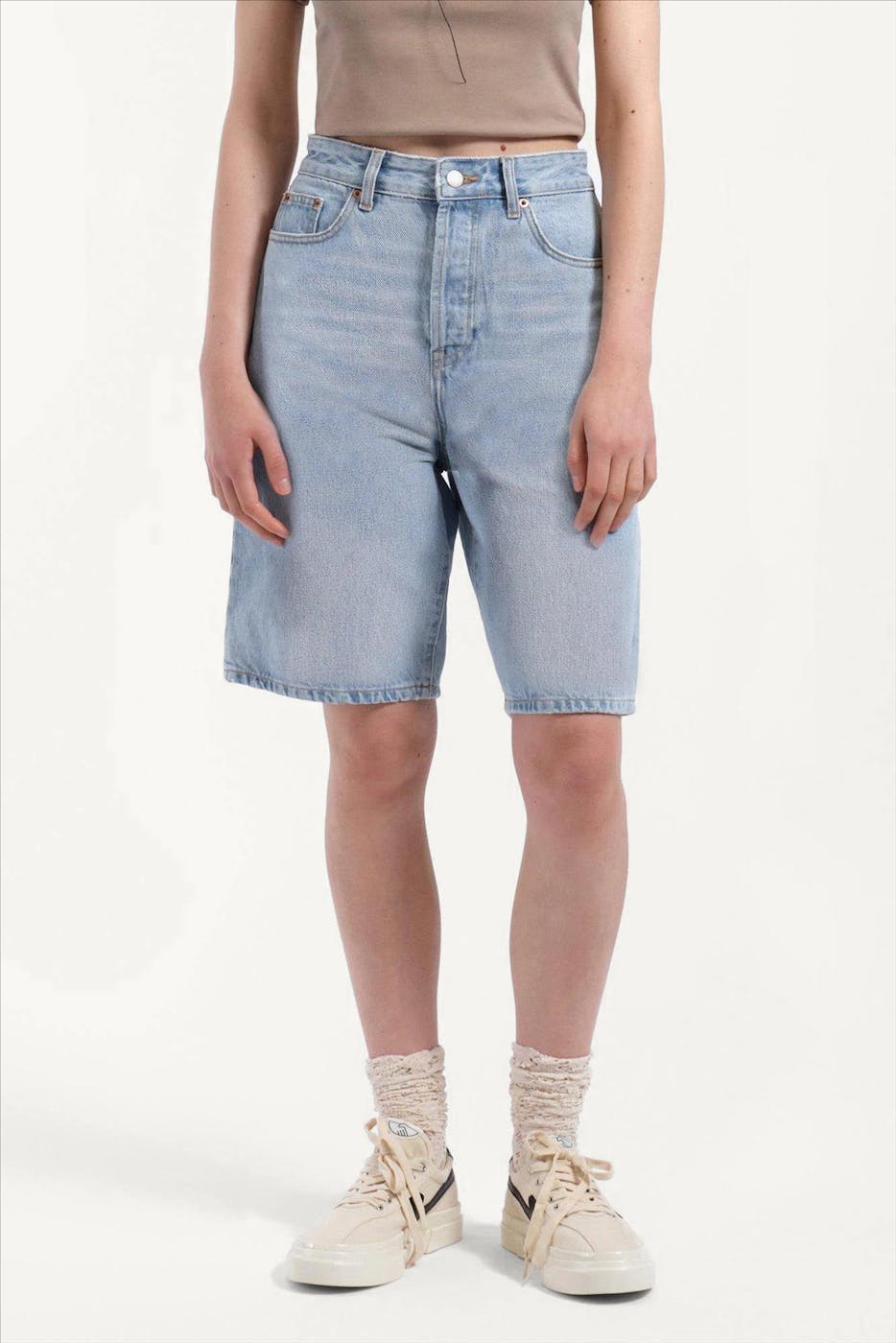 Dr. Denim - Lichtblauwe Vintage Bella jeansshort
