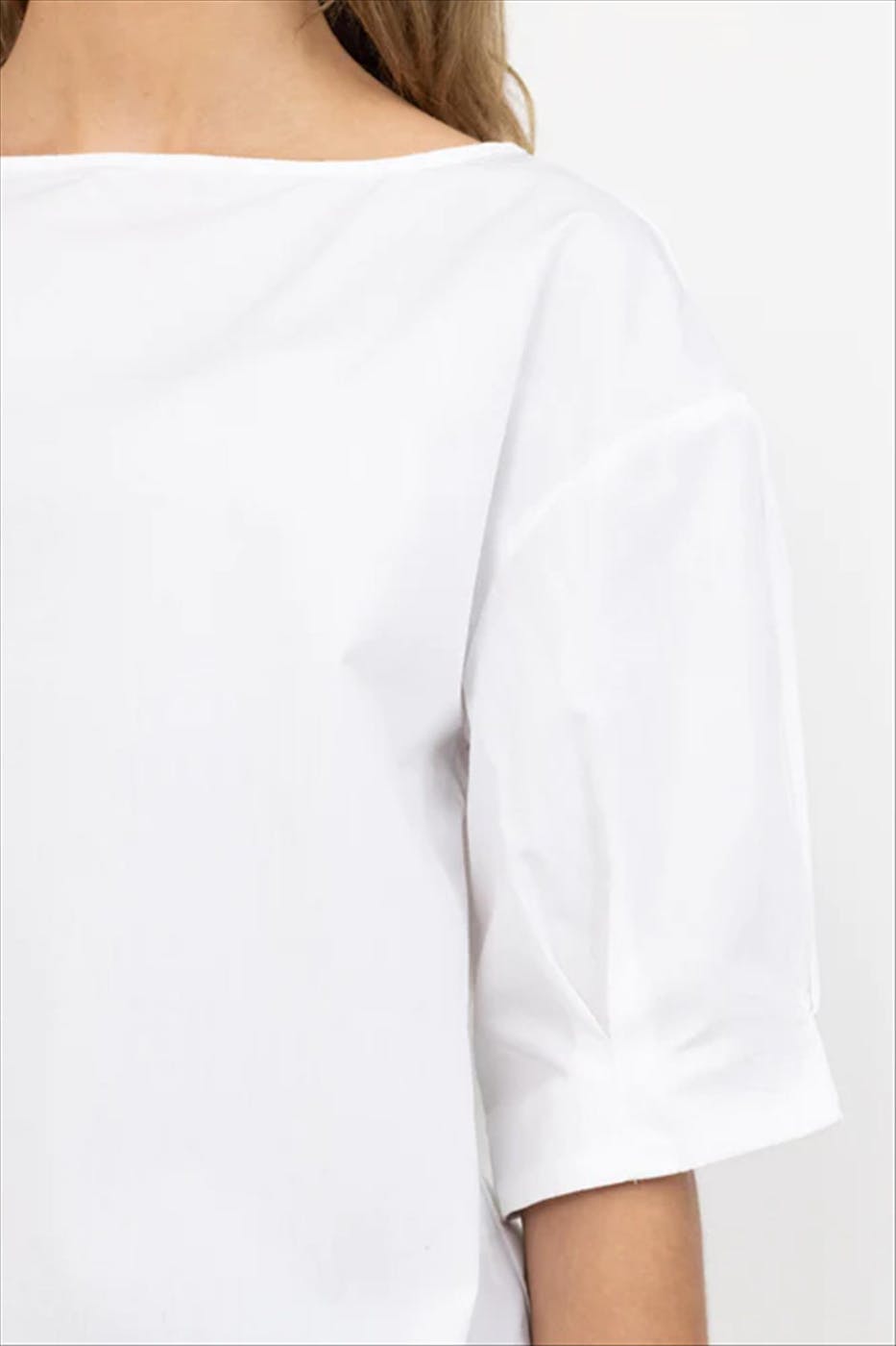 esmé studios - Witte Basic Elly blouse