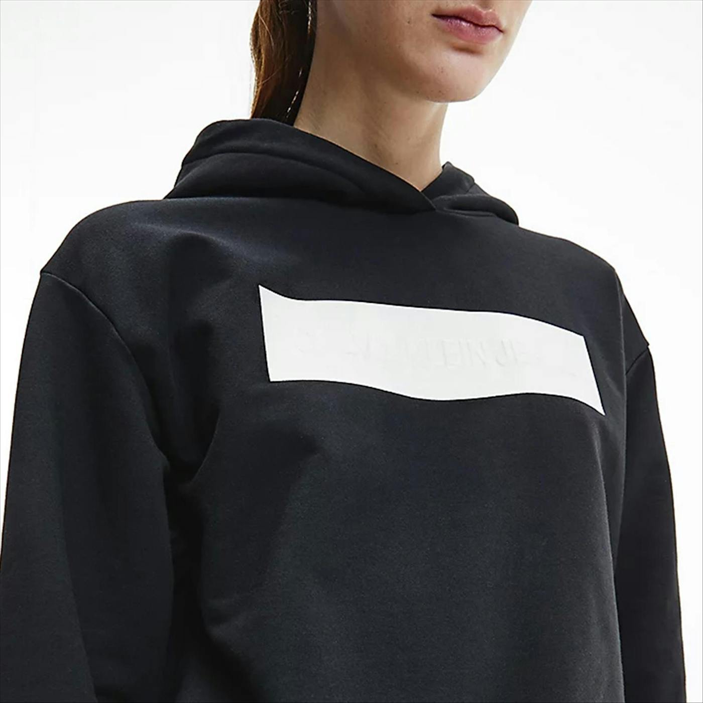 Calvin Klein Jeans - Zwarte hero logo hoodie