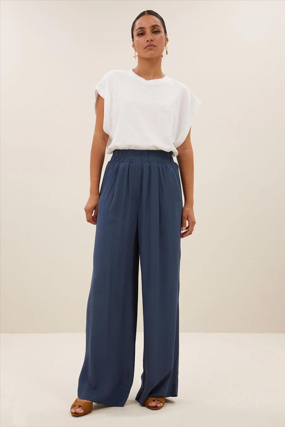 BY BAR - Witte Mason Heavy Flame T-shirt