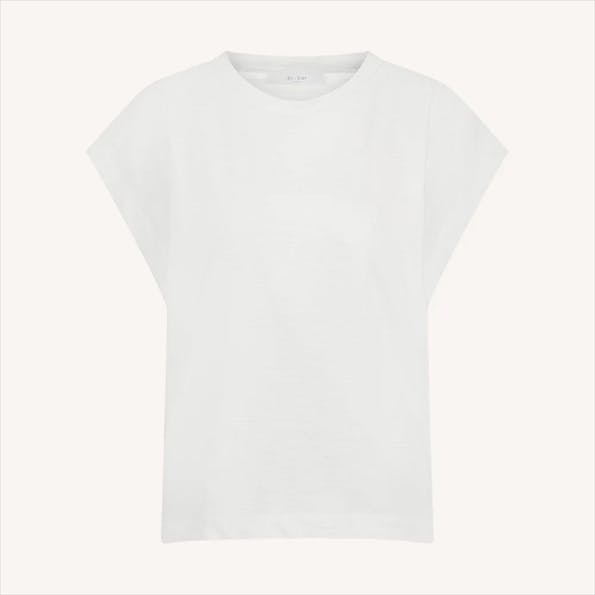 BY BAR - Witte Mason Heavy Flame T-shirt