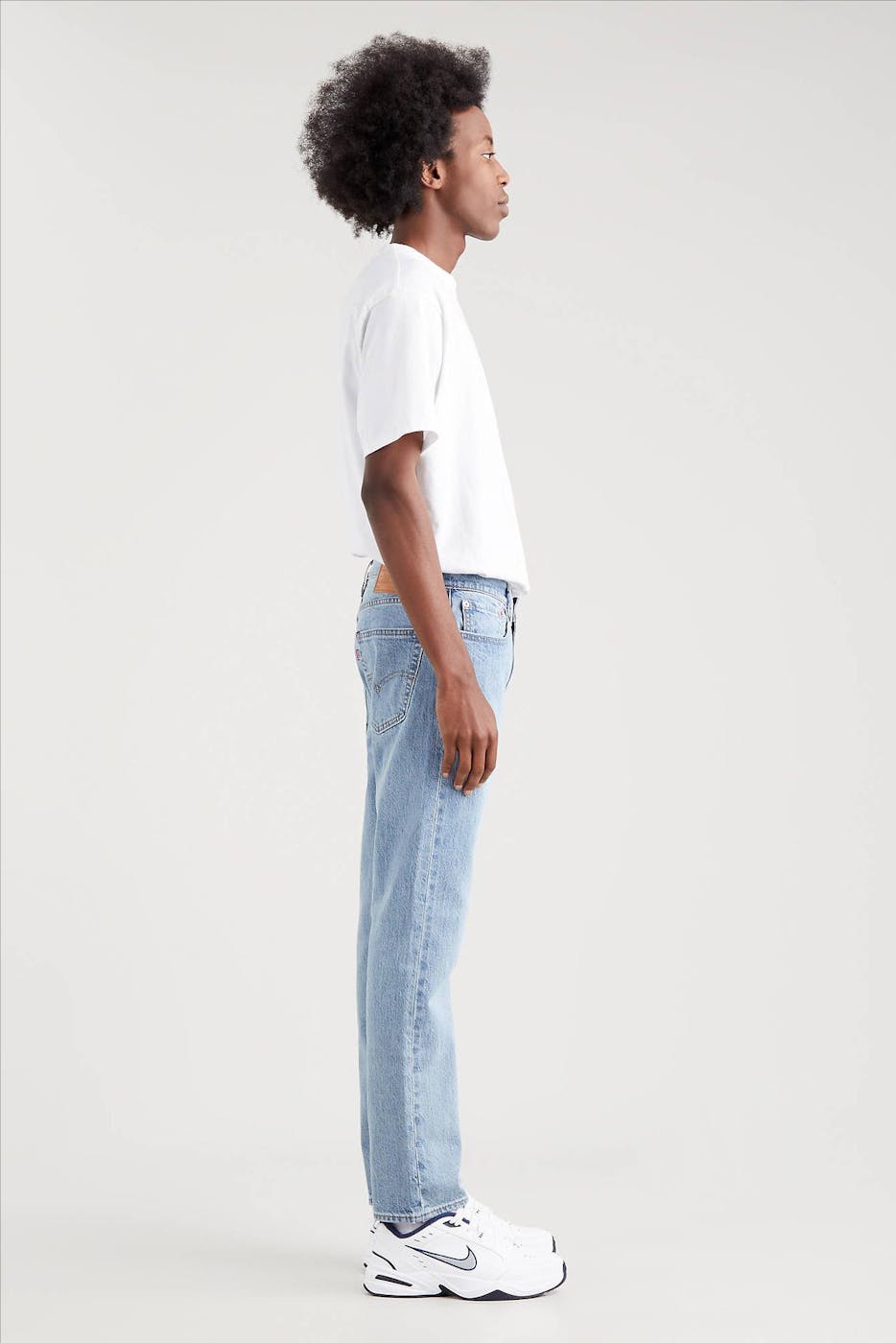 Levi's - Lichtblauwe 502 straight tapered jeans
