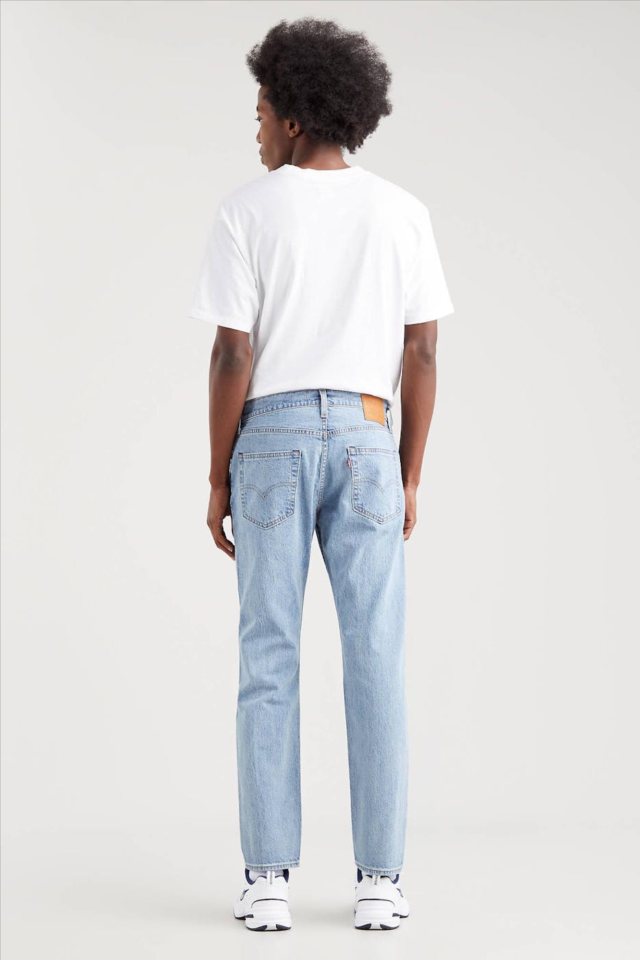 Levi's - Lichtblauwe 502 straight tapered jeans