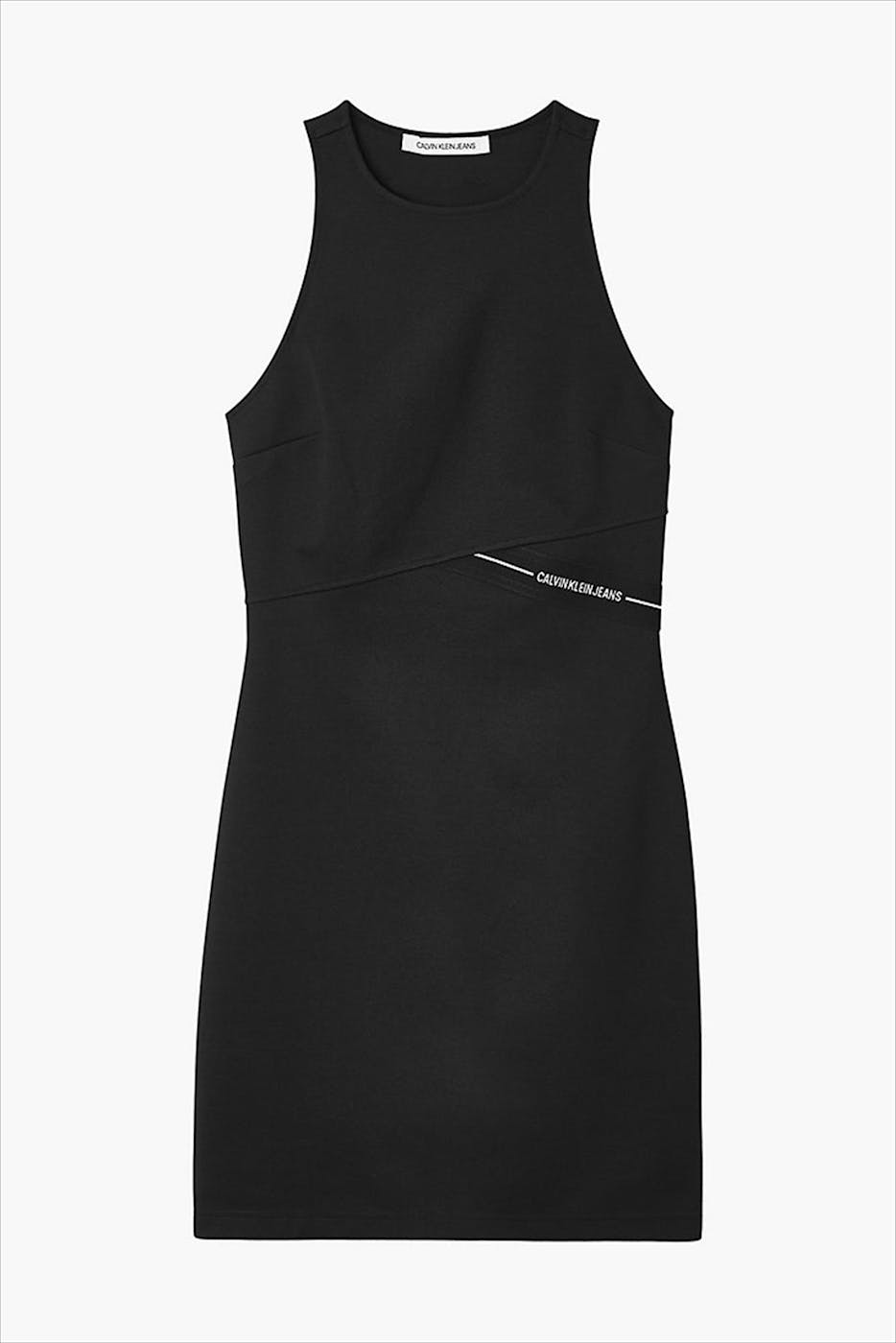 Calvin Klein Jeans - Zwarte mouwloze jurk