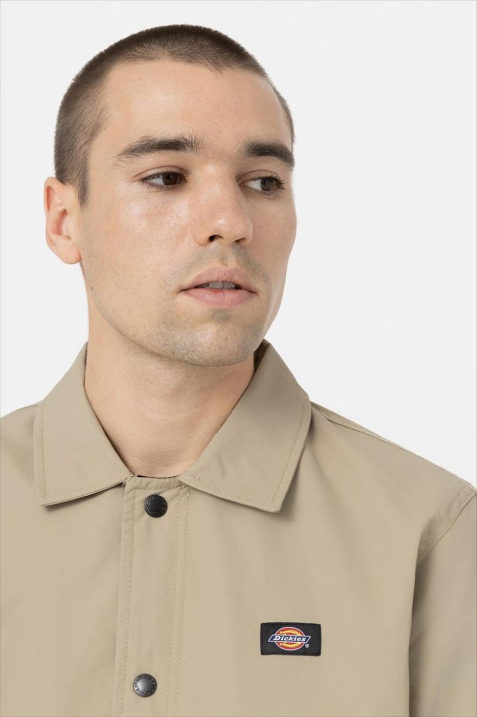 Dickies - Beige Oakport Coach jas