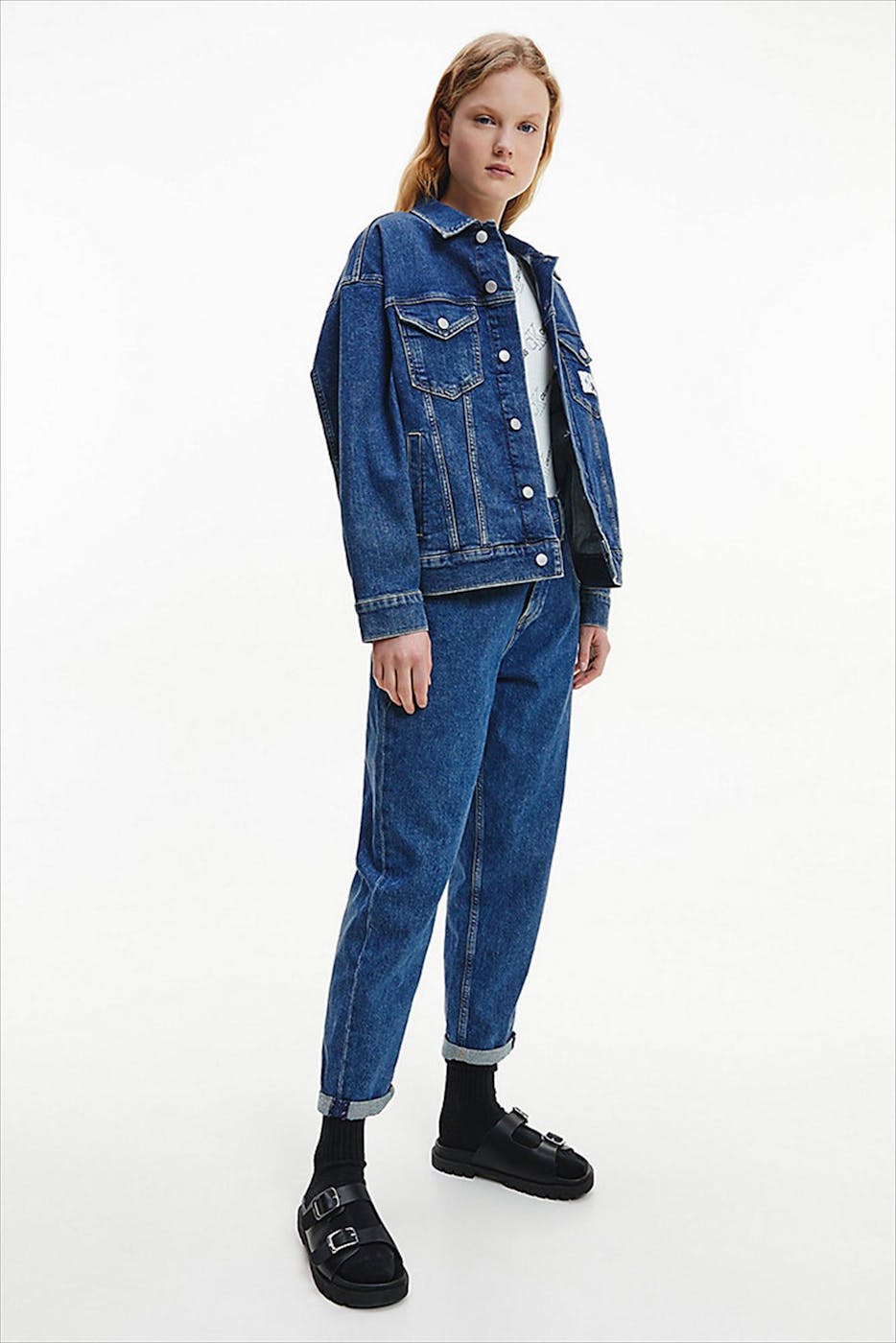 Calvin Klein Jeans - Blauwe 'Baggy Jean' jeans