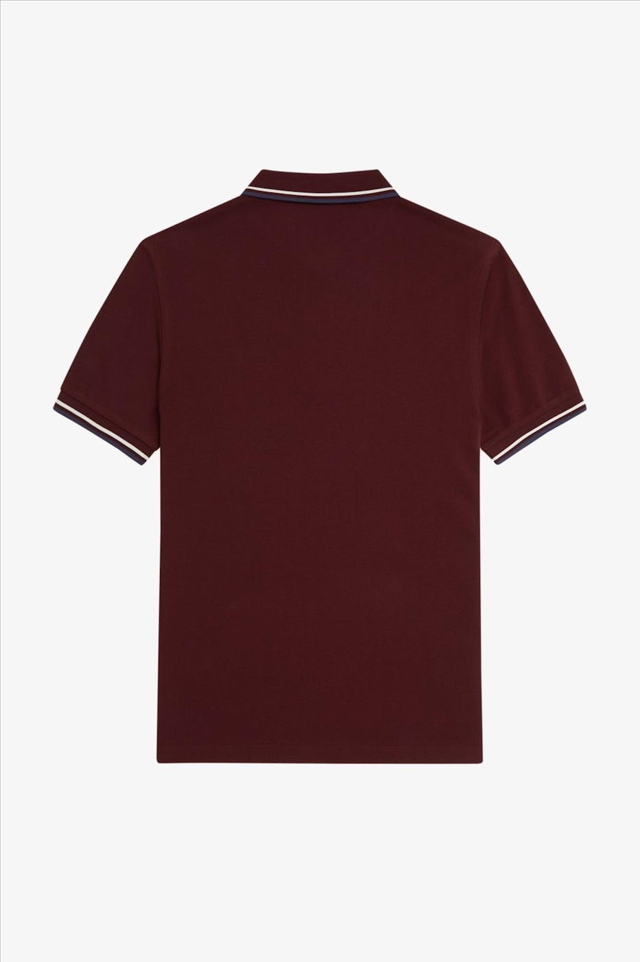 Fred Perry - Bordeaux Twin Tpped polo