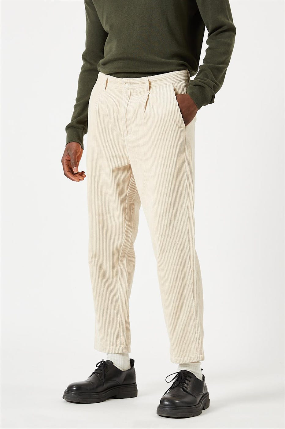 Minimum - Ecru Bratis broek